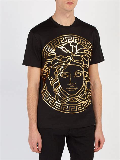 versace shirt cotton|versace tee shirts for men.